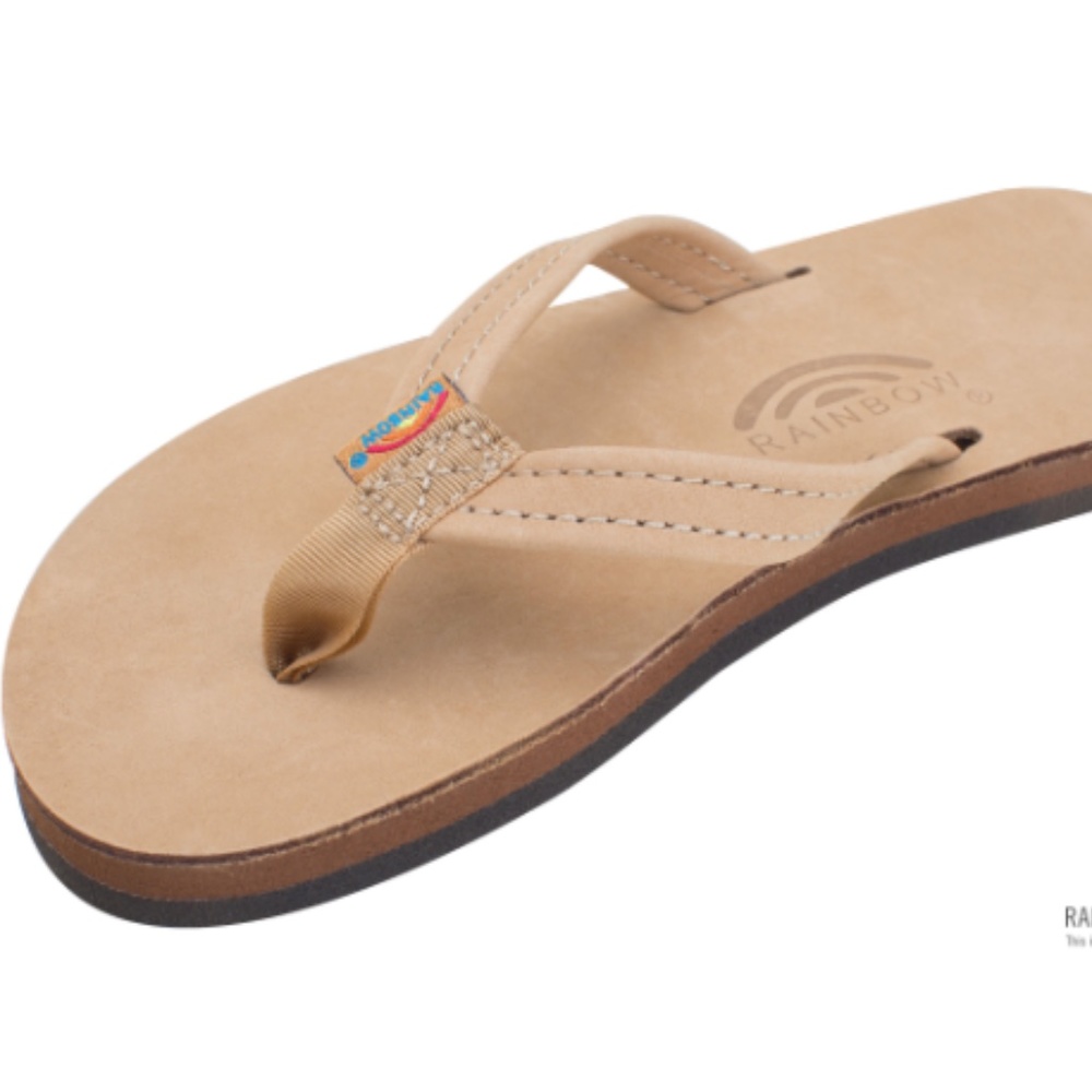 Rainbow Flip Flops